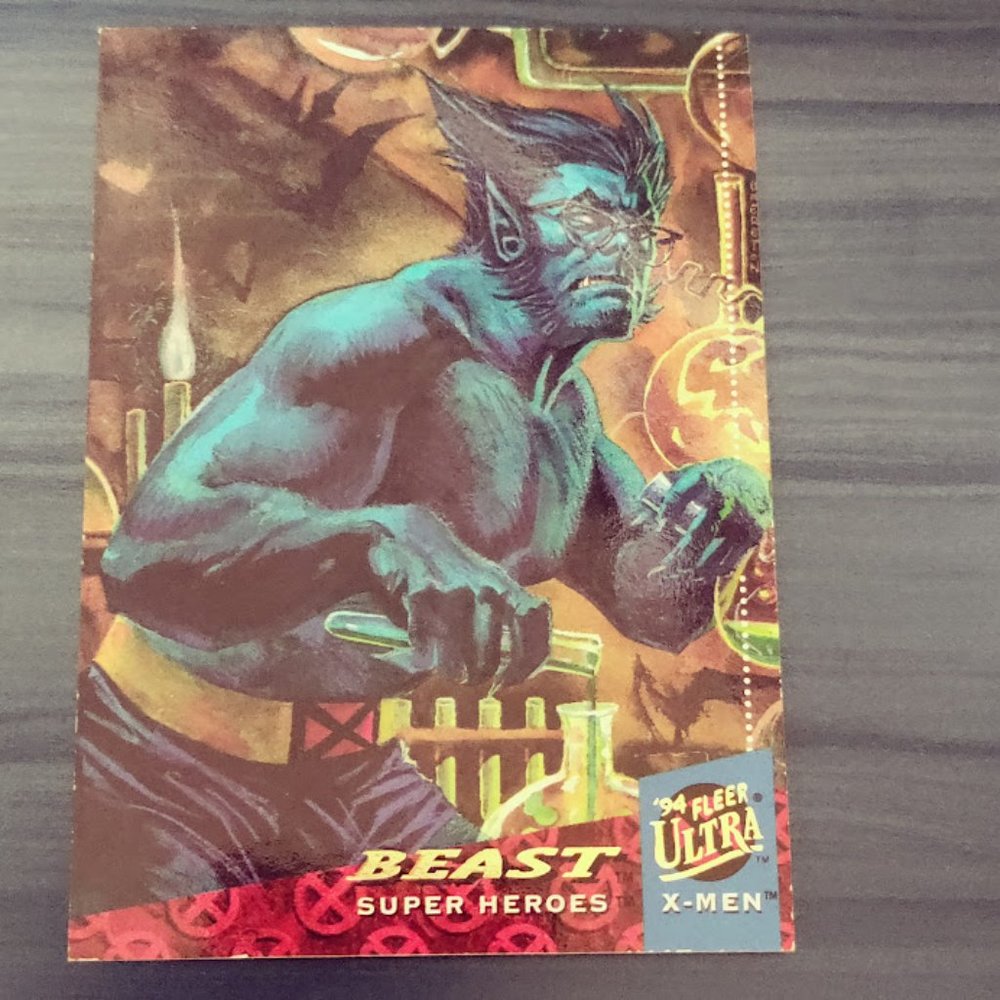 94 Fleer Ultra X-Men BEAST Super Heroes Trading Card